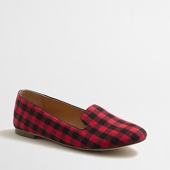 J. Crew Shoes - J. Crew Cora Buffalo Check Loafers
